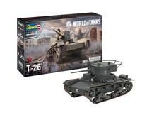 Revell, Unvarnished 03505 T-26 World of Tanks 1:35 Scale Plastic Model kit