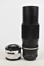 Yashinon 5.5cm f/1.8 Lens & Prinzflex 200mm f/4.5 Lenses Some Caps Not Boxed