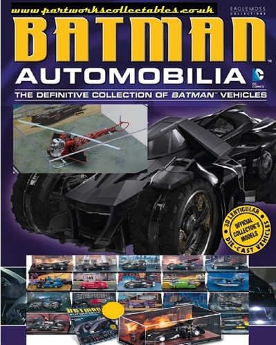 Eaglemoss batman automobilia - eaglemoss,