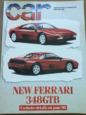 Car Magazine - June 1987 - Ferrari 348GTB, BX v Sierra v Montego v Savanna