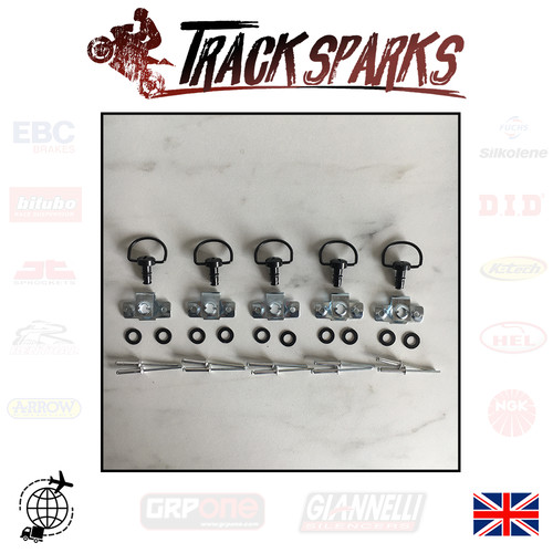 Dzus type fasteners clips - type,