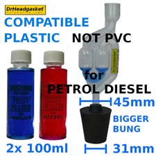 Combustion Leak Tester Head Gasket Test kit Block Sniff Fluid PETROL DIESEL100ml