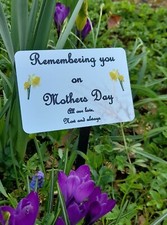 Mothers Day Memorial Plaque