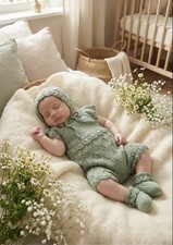 “Angel” Romper Knitting