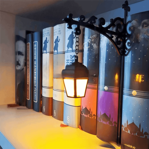 Bookshelf lamp library - bookshelf,
