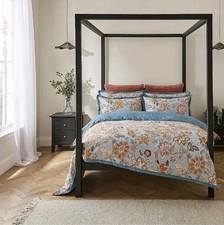 Dorma Samira Teal Double Duvet
