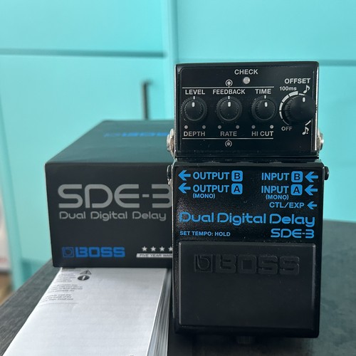 Boss sde dual digital - dual, delay