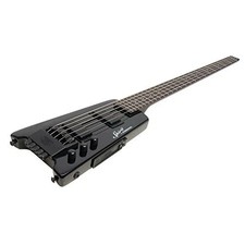Steinberger Spirit XT-25 Black 5-String Headless Electric Bass with Gig Bag