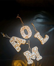 GINGERBREAD CERAMIC BAUBLE