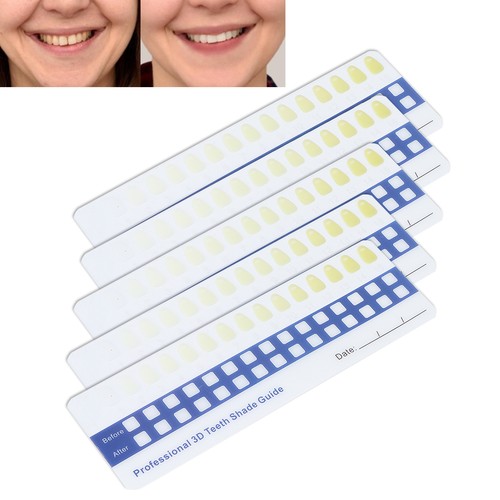 Teeth whitening shade guide - 5x,