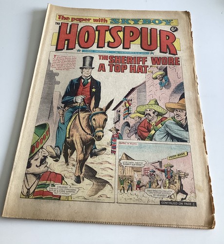 Hotspur comic october - hotspur,
