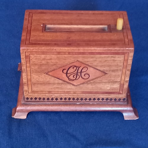 Antique wooden cigarette - wooden,