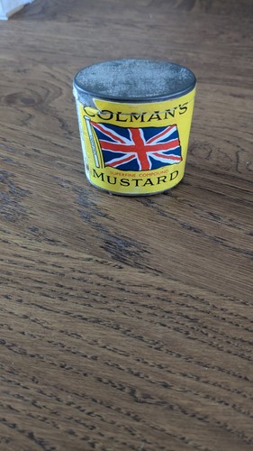Old antique colman mustard - antique, colman's