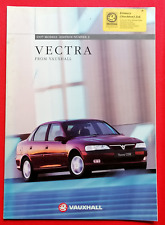 1997 VAUXHALL VECTRA Sales Brochure inc BTCC Super Touring SRi CDX GLS LS Envoy