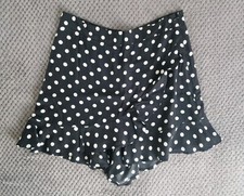 Zara Polka Dot Frilled Skorts SIZE M - NEW