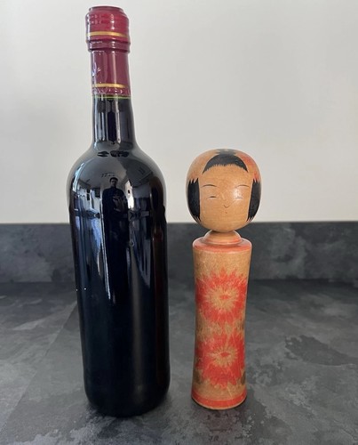 Vintage japanese kokeshi doll - kokeshi,