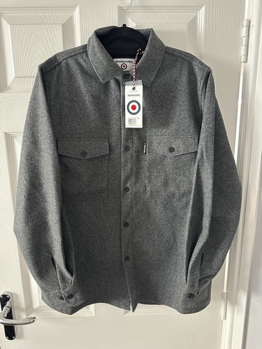 Lamberetta button overshirt - button,