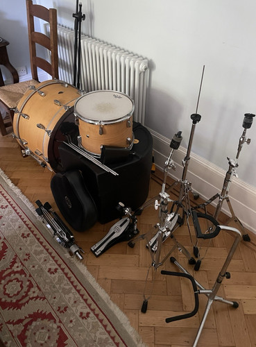 Mjd custom acoustic drum kit - drum,