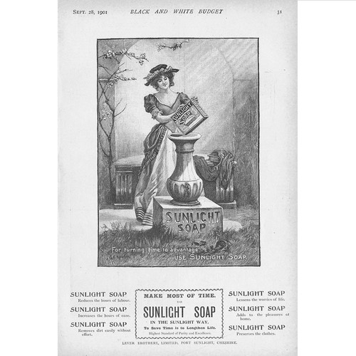 Sunlight soap edwardian - soap,