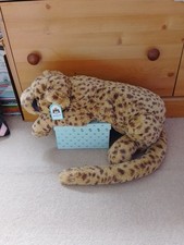 Jellycat. Large Charley Cheetah. Big Cat. Retired And Very Rare. With Tags