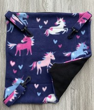 Small Non Padded Handmade Hammock Ferret, Rat, Chinchilla, Guinea Pig (Unicorns)