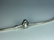 Pandora Penguin Charm Retired 