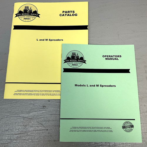 Operators manual parts catalog - operators,