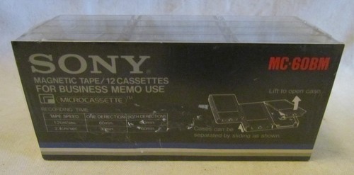 Sony realistic microcassette - realistic,
