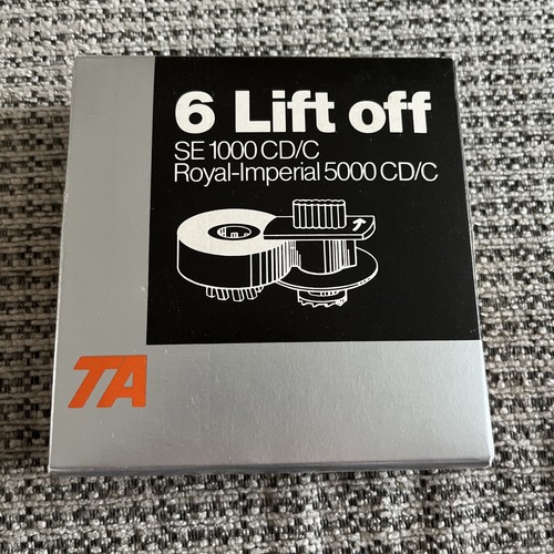 Lift off typewriter tape - 6,