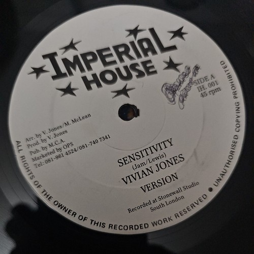 Vivian jones sensitivity - vivian,