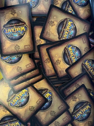 World warcraft trading card - world,