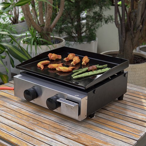 Plancha bbq grill gas - gas, with