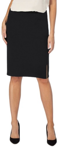 Black pull skirt - black,