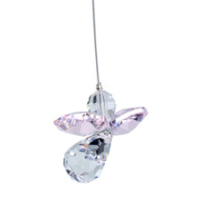 OCTOBER ROSE Hanging Crystal
