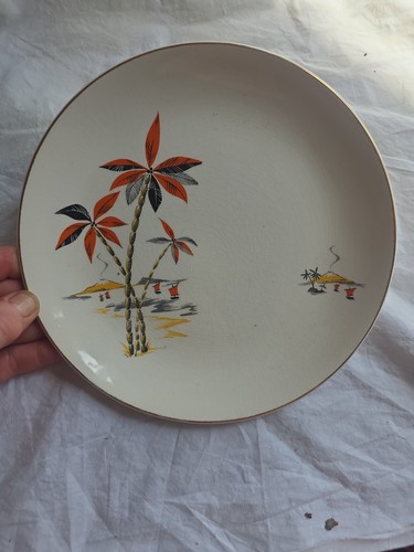 Vintage crown clarence plate - crown,