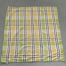 Vintage Seersucker Tablecloth