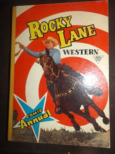 Rocky lane western comic - lane,