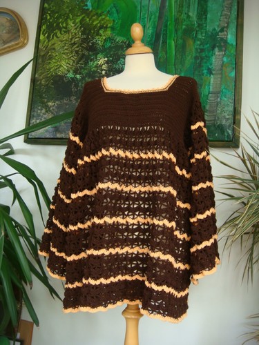 Vintage 1970 handmade - handmade, brown