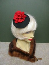 1940s LOOK FELT MINI BERET