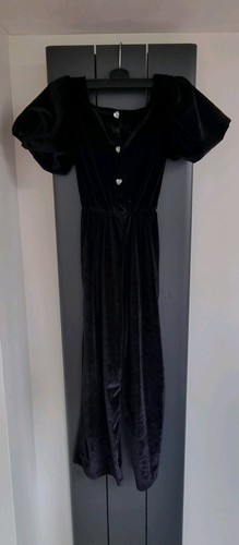 Zara velvet jumosuit - zara, girls