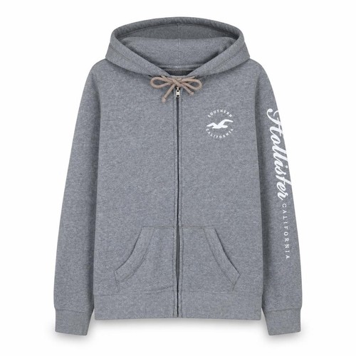 Hollister mens full zip hoodie - hollister,