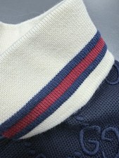 Gucci Blue Polo Shirt. Size L