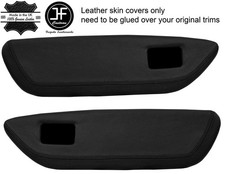 BLACK REAL LEATHER 2X FRONT