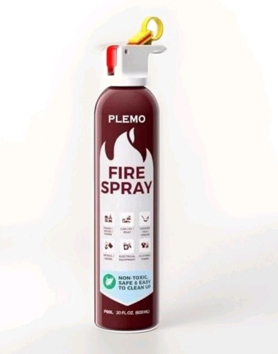 Fire extinguisher spray - fire,