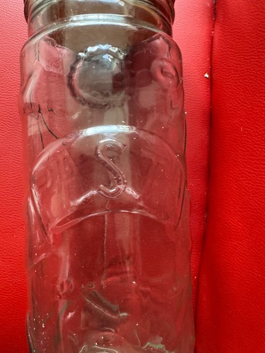 Airtight glass spaghetti jar - airtight,