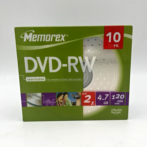 Memorex dvd rewritable - memorex,