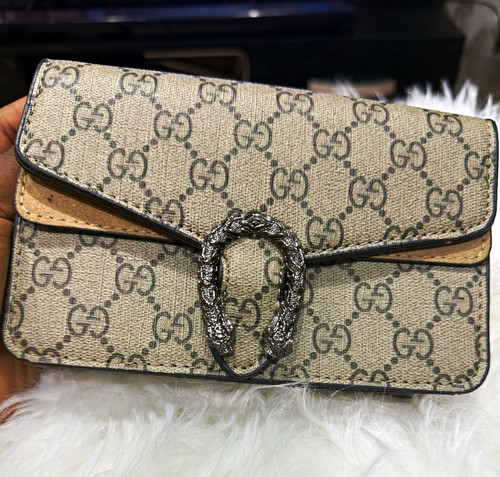 Gucci monogram canvas chain - gucci,