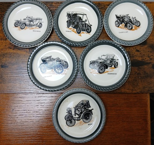 Six vintage wade porcelain - wade,