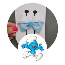 2× Smurfs Hair Bow Clips(pair)