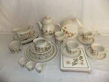 Marks & Spencer - Autumn Leaves - vintage pottery, large selection items 3F2C #